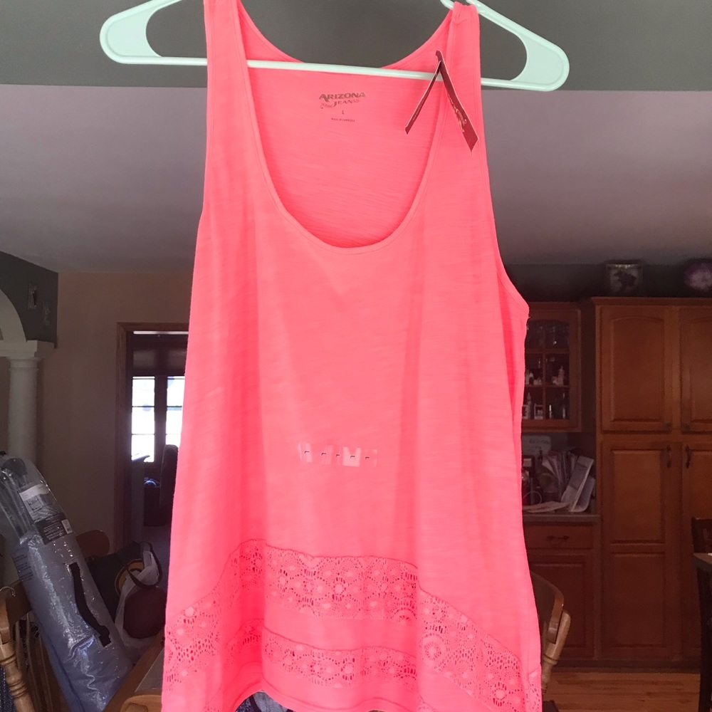 Hot pink tank